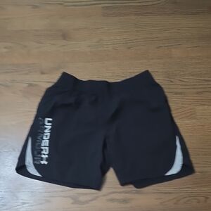 Under Armour Men's Black and Gray Athletic Shorts